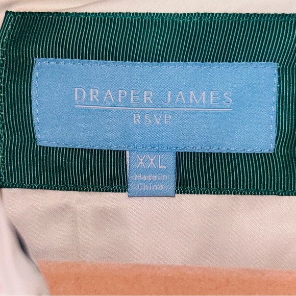 DRAPER JAMES RSVP Floral WhitePuffer Warm Zip Jacket Plus Pockets Beautiful XXL - Picture 4 of 8